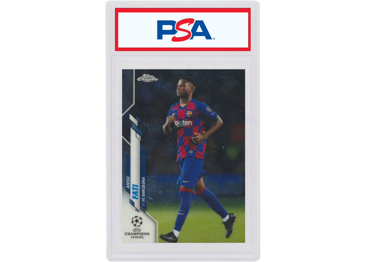 2019 Topps Chrome UEFA Champions League Rookie #45 (PSA or BGS Graded)