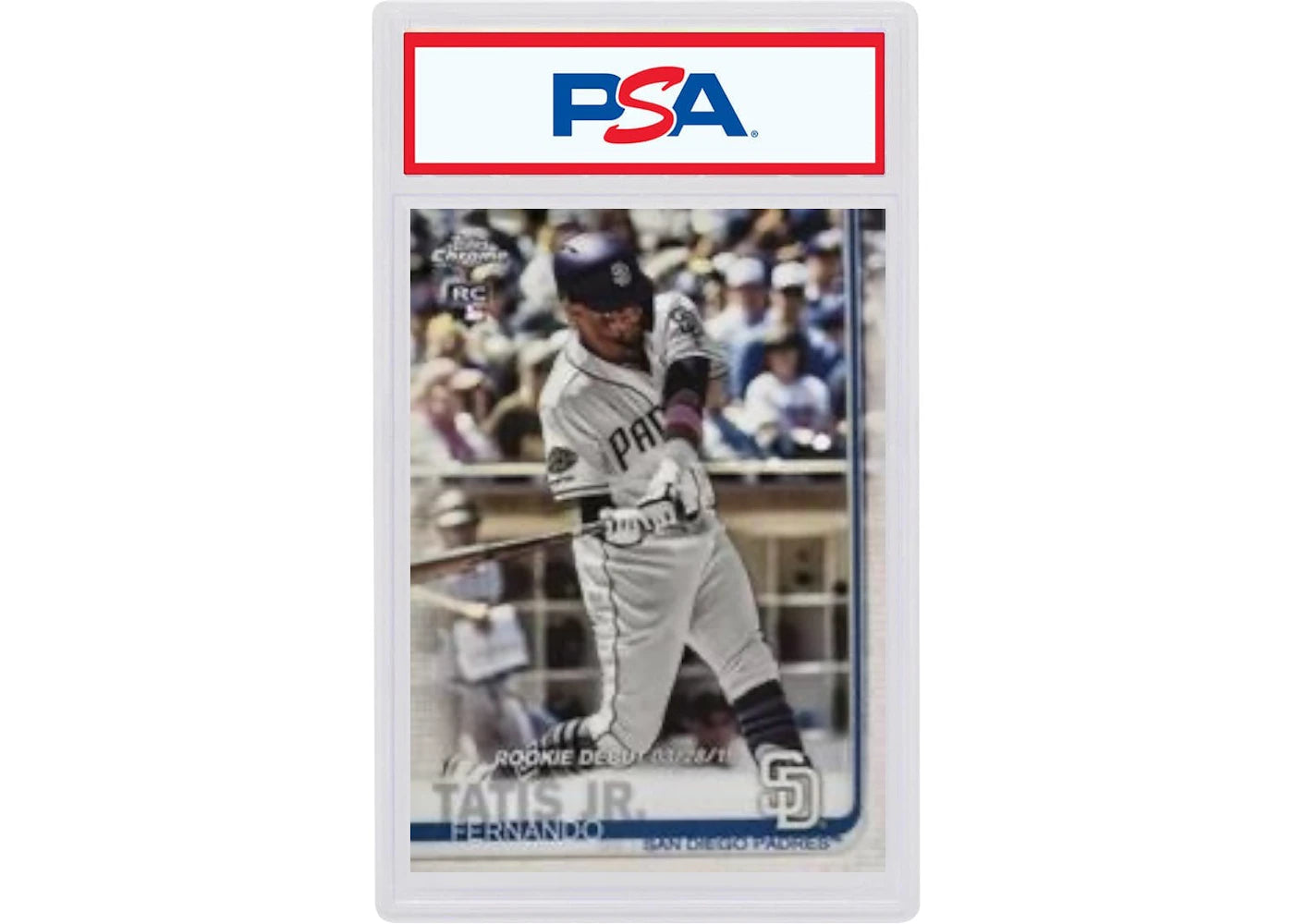 2019 Topps Chrome Update 54 Fernando Tatis Jr. (PSA or BGS Graded)
