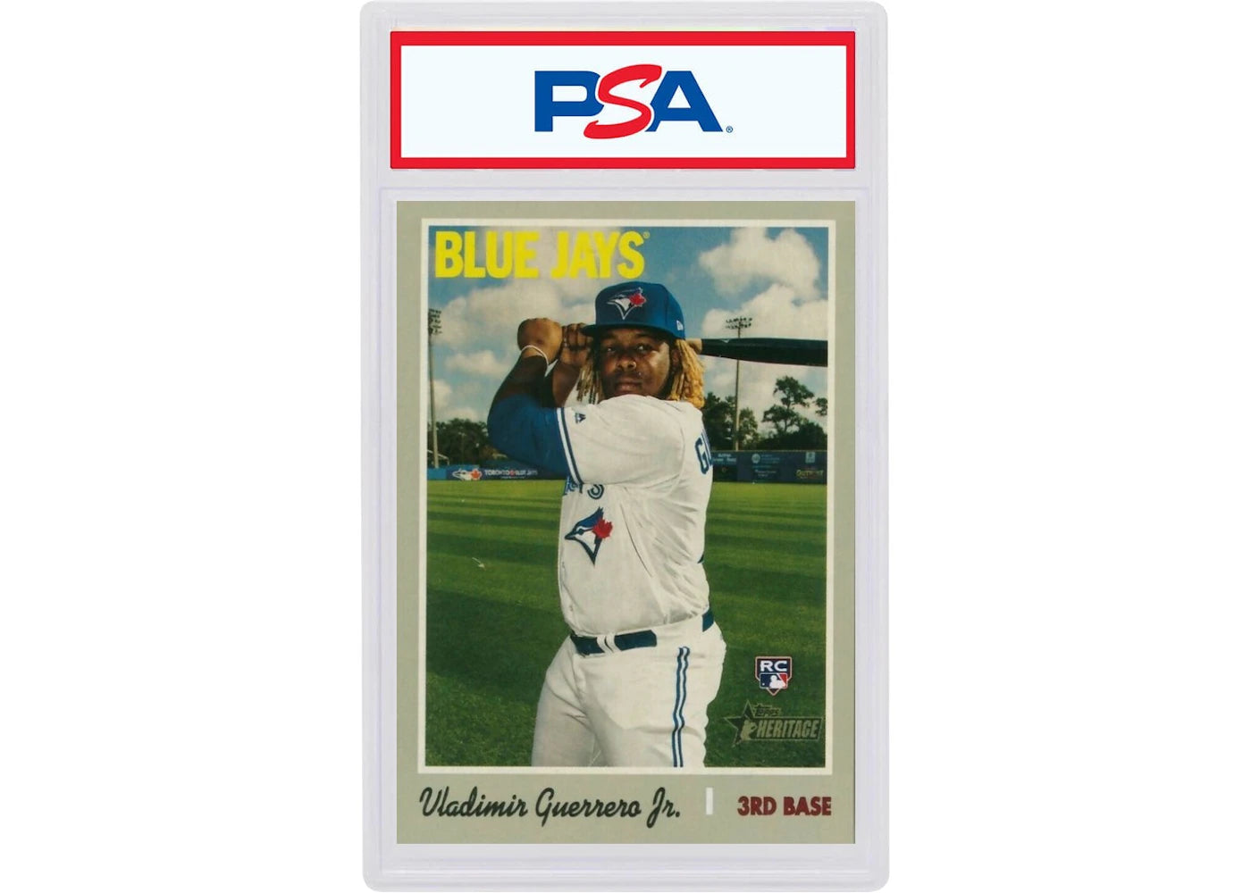 2019 Topps Heritage 504 Vladimir Guerrero Jr. (PSA or BGS Graded)