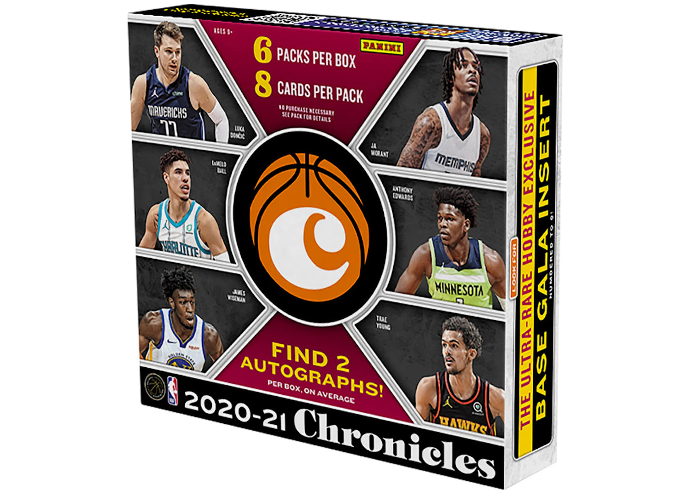 2020-21 Panini Chronicles Basketball Hobby Box