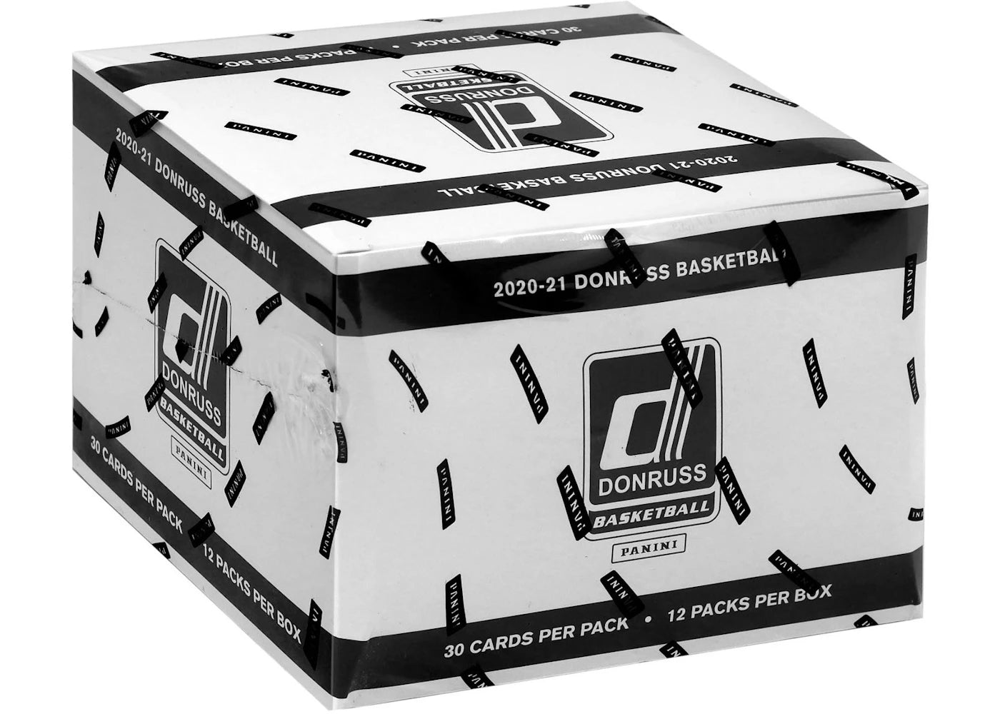 2020-21 Panini Donruss Basketball Factory Sealed Multi-Pack Cello Fat Pack Box