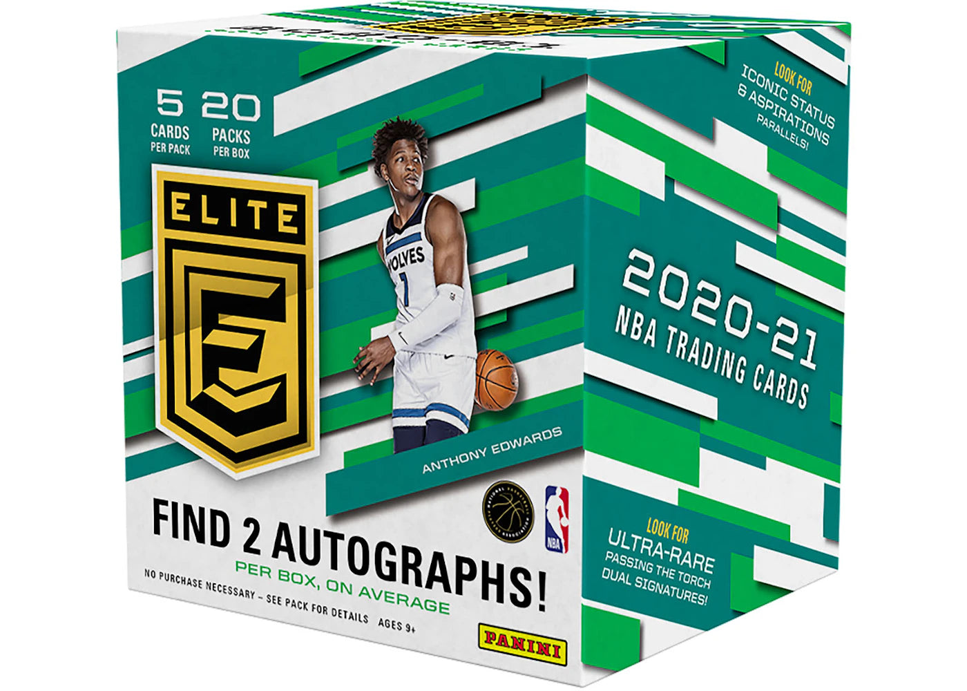 2020-21 Panini Donruss Elite Basketball Hobby Box