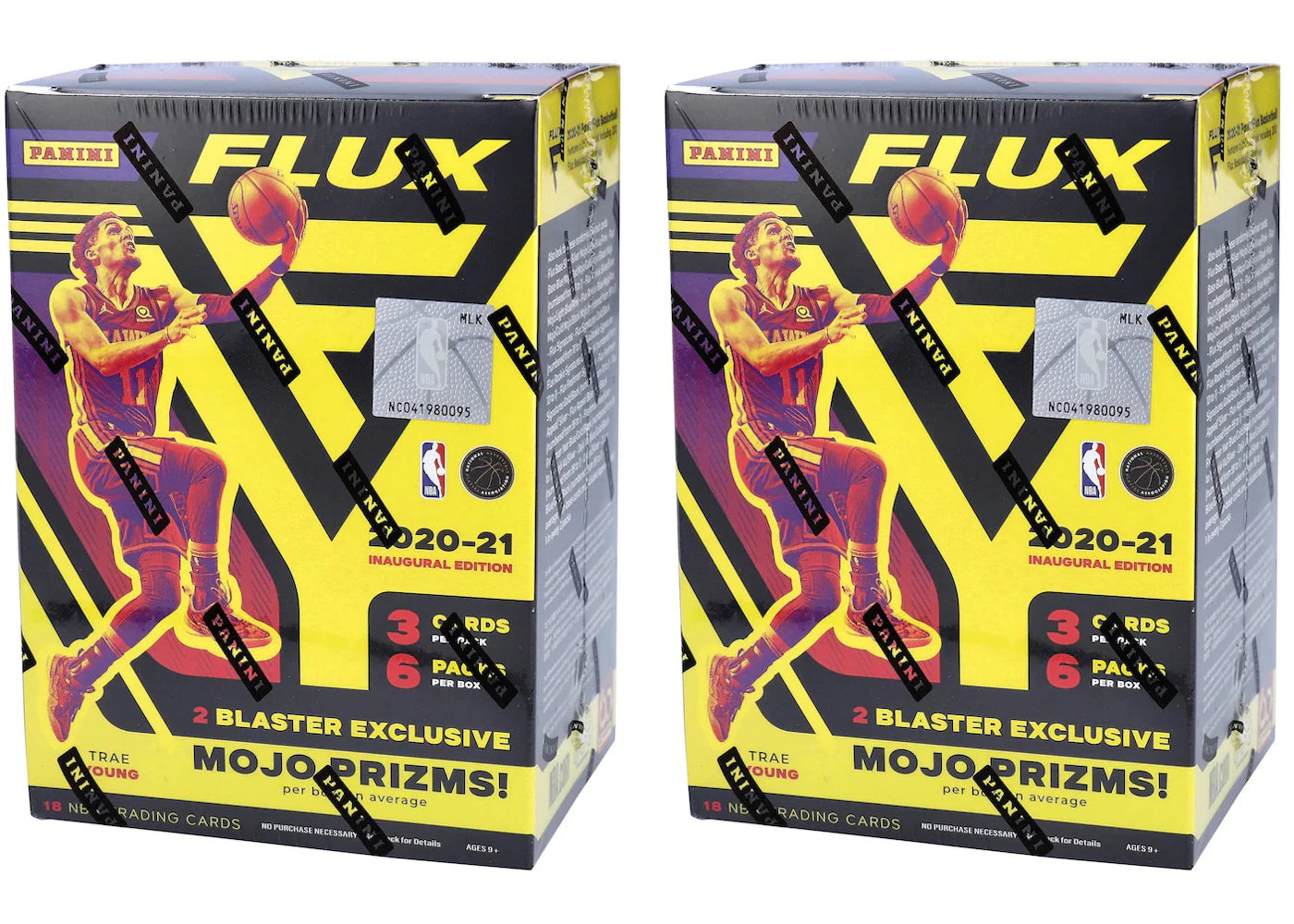 2020-21 Panini Flux Basketball Blaster Box 2x Lot