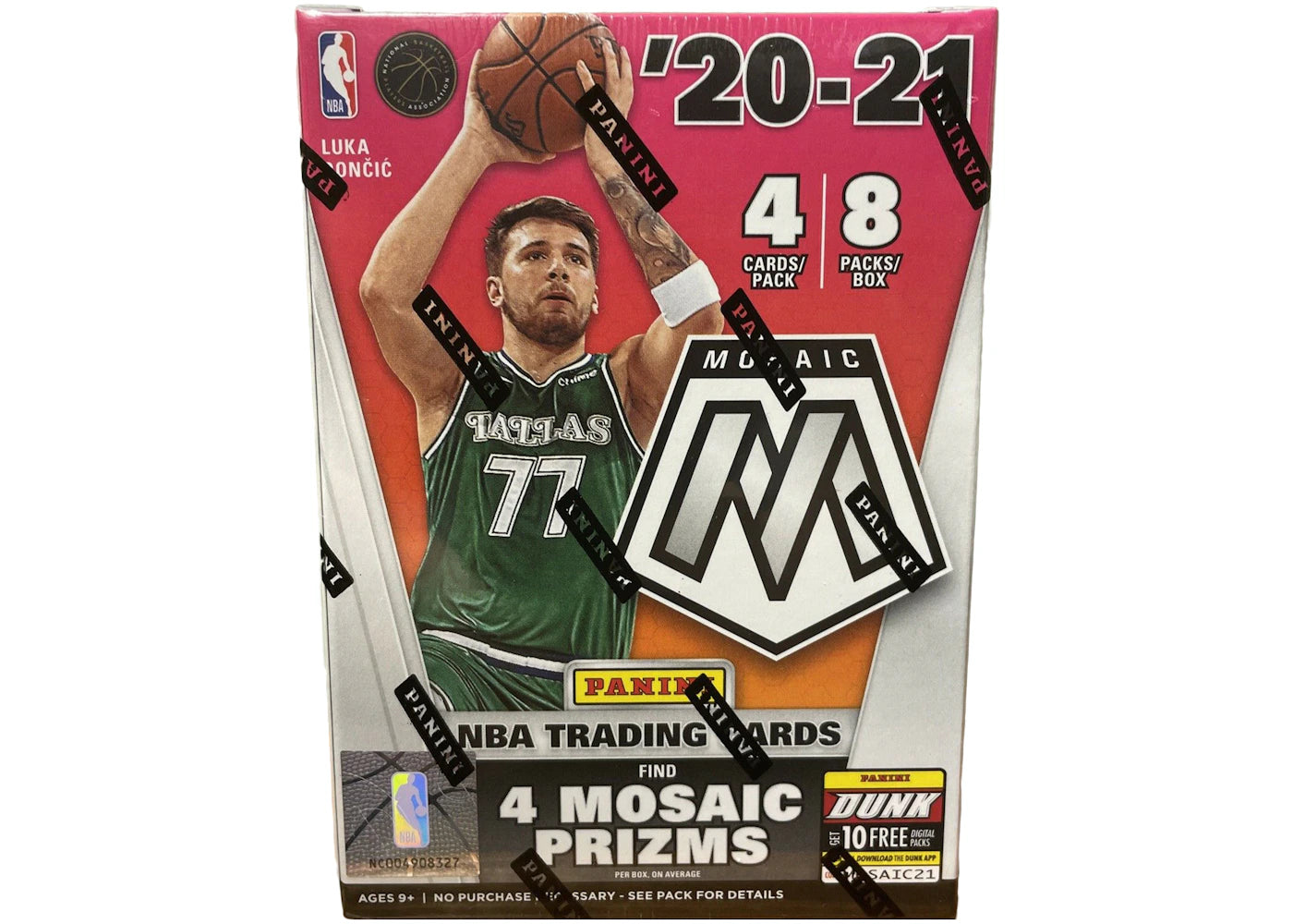2020-21 Panini Mosaic Basketball Blaster Box