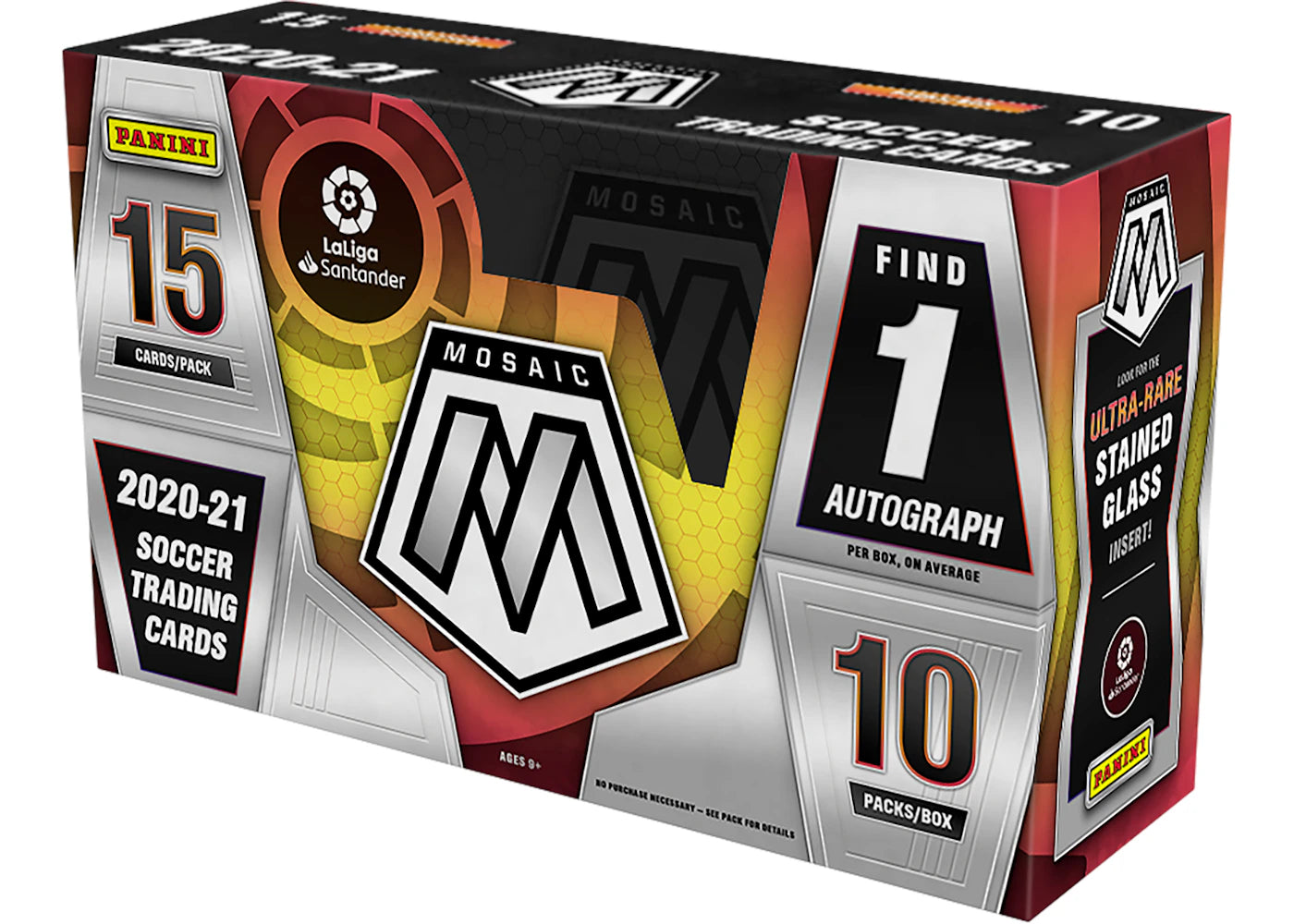 2020-21 Panini Mosaic La Liga Soccer Hobby Box