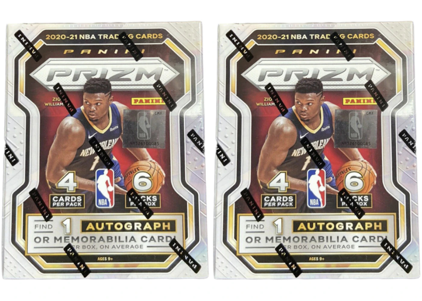 2020-21 Panini Prizm Basketball Blaster Box 2x Lot