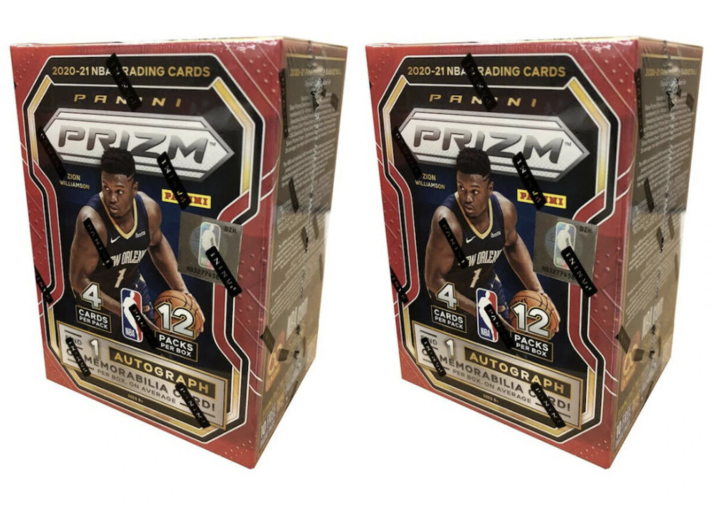 2020-21 Panini Prizm Basketball Fanatics Blaster Box (48 Cards) 2x Lot