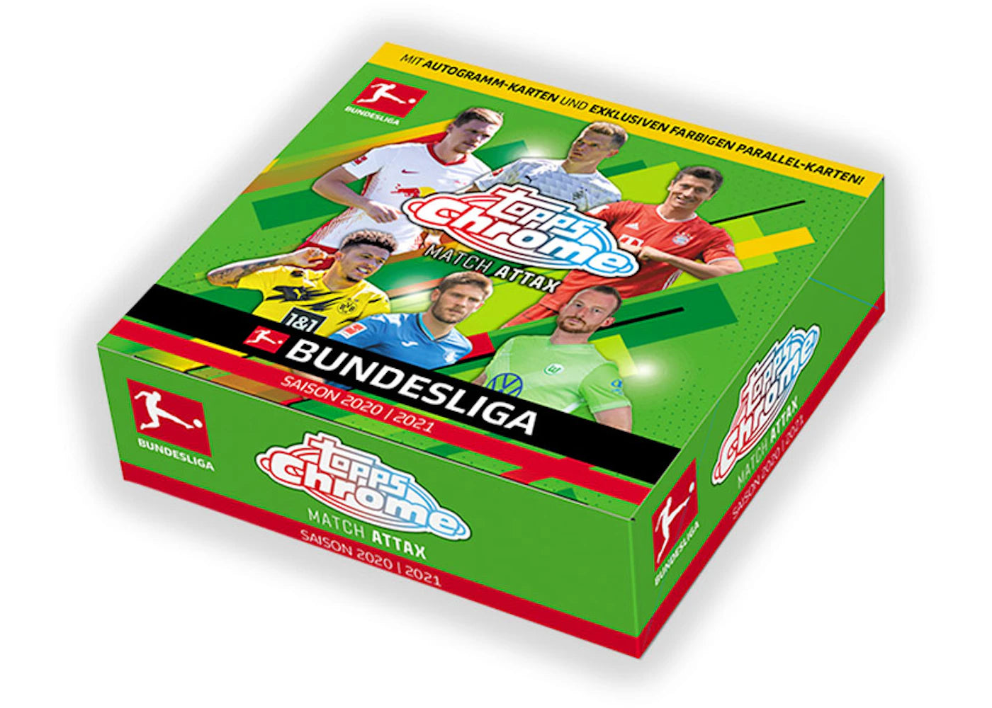 2020-21 Topps Chrome Bundesliga Match Attax Soccer Hobby Box