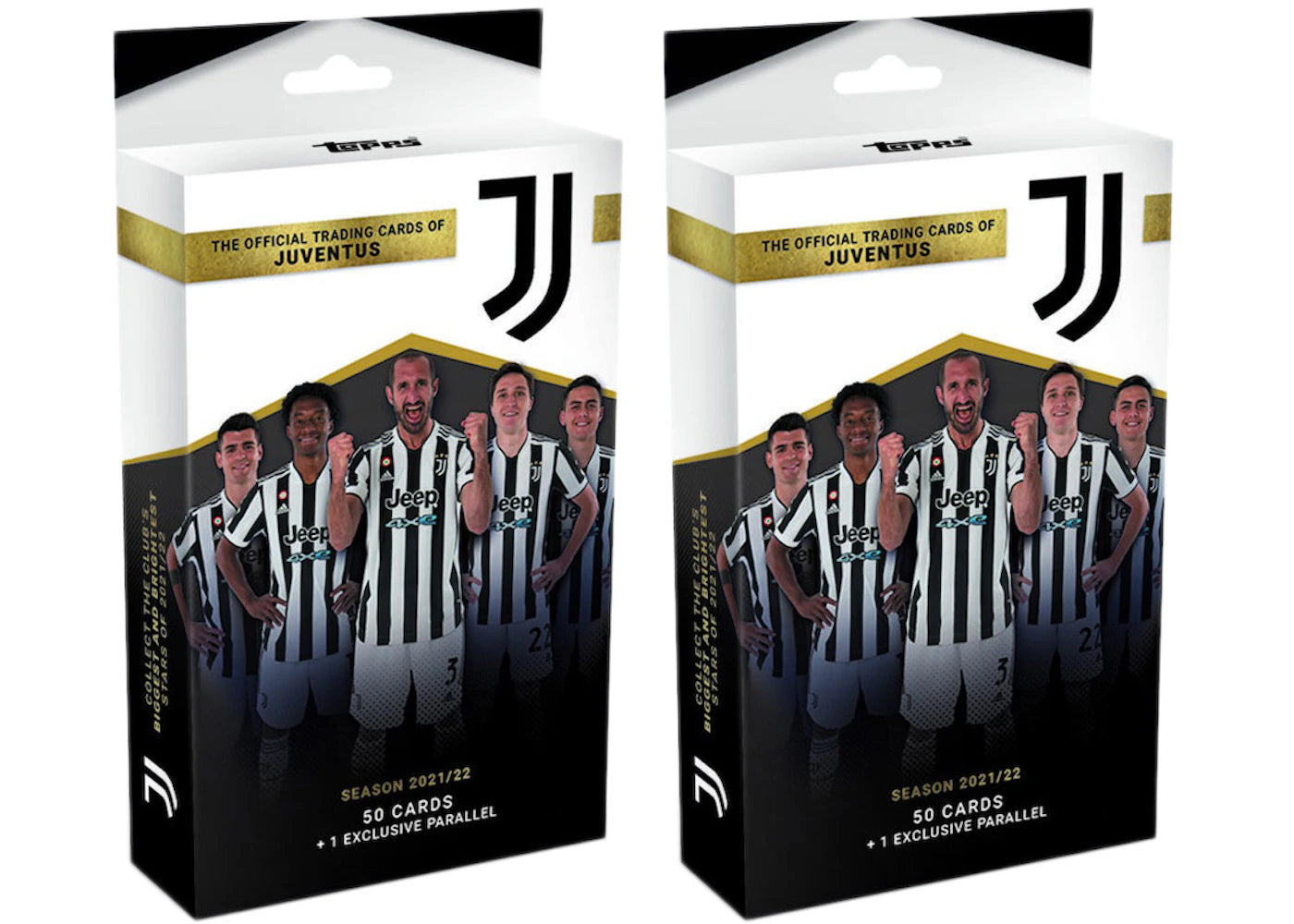 2020-21 Topps Juventus Team Set Soccer Box 2x Lot
