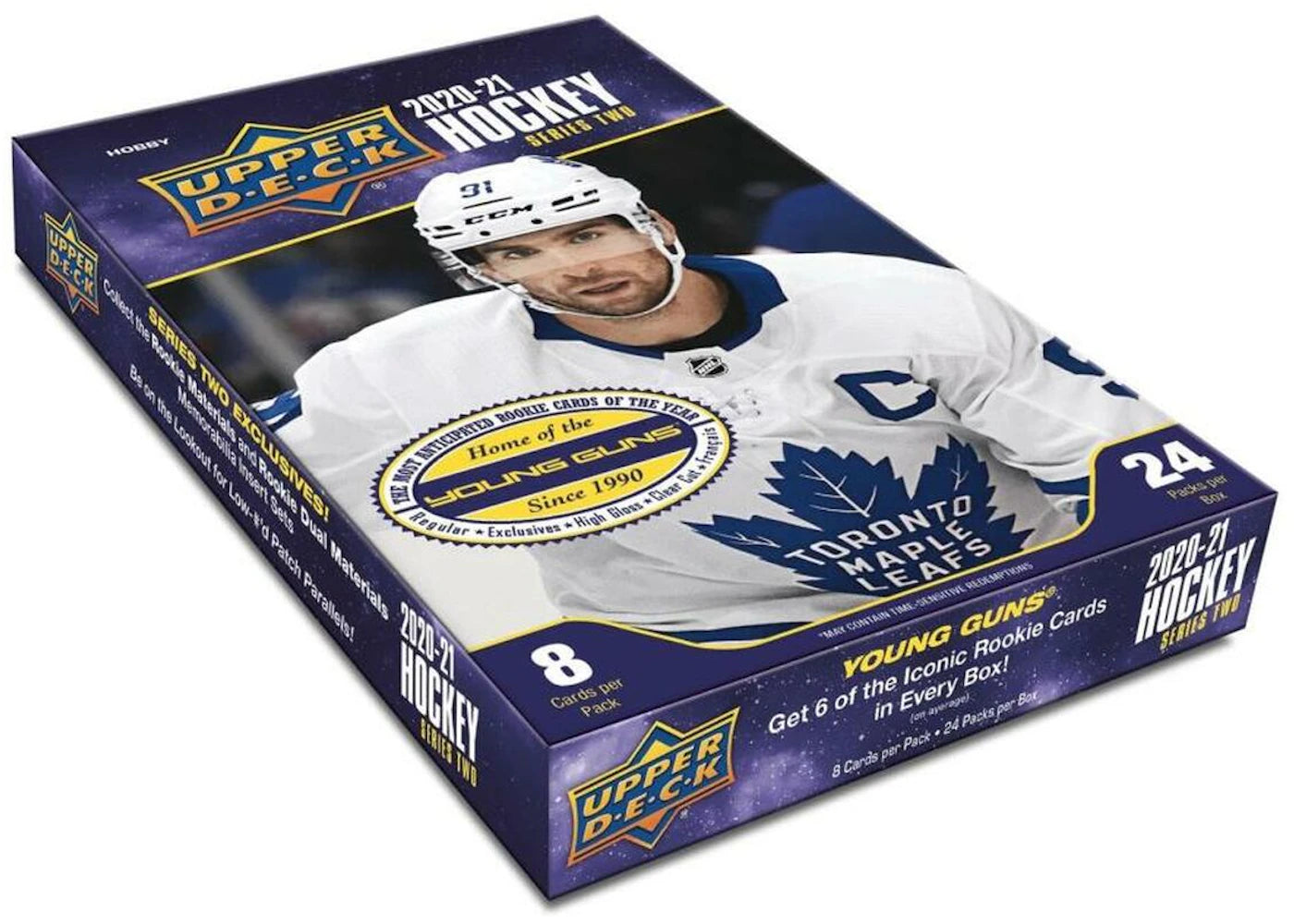 2020-21 Upper Deck Series Two Hockey Hobby Box