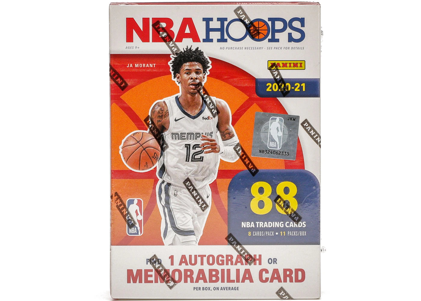 2020-21 Panini NBA Hoops Basketball Blaster Box