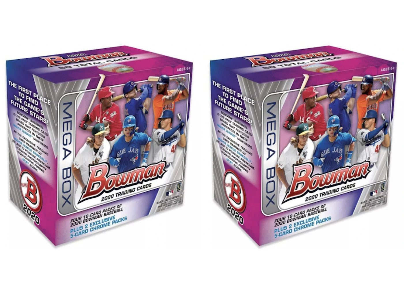 2020 Bowman Baseball Mega Box 2x Lot