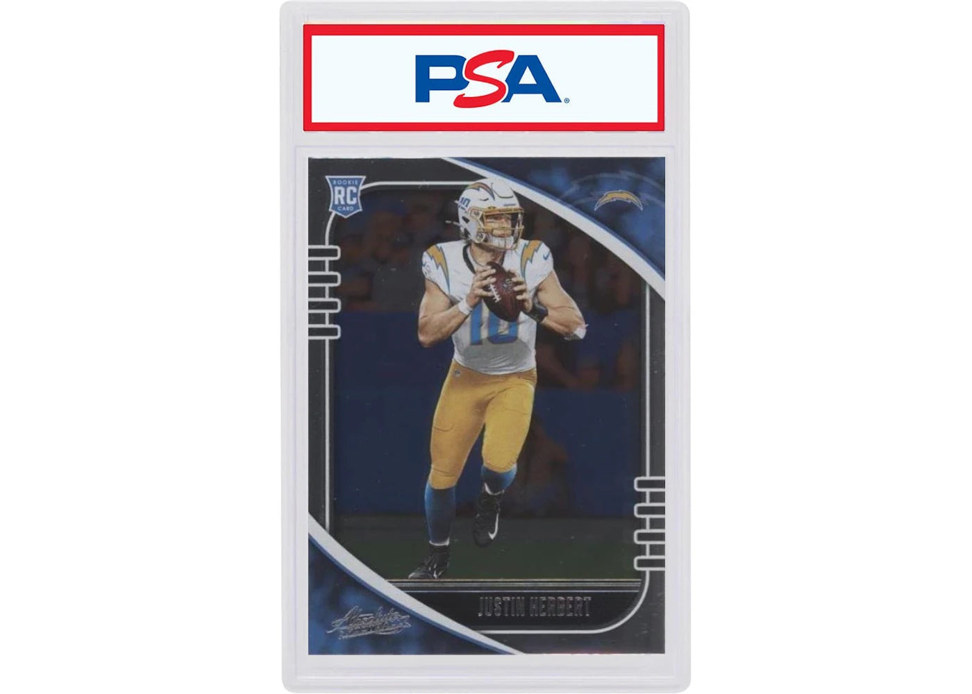 2020 Panini Absolute 167 Justin Herbert (PSA or BGS Graded)