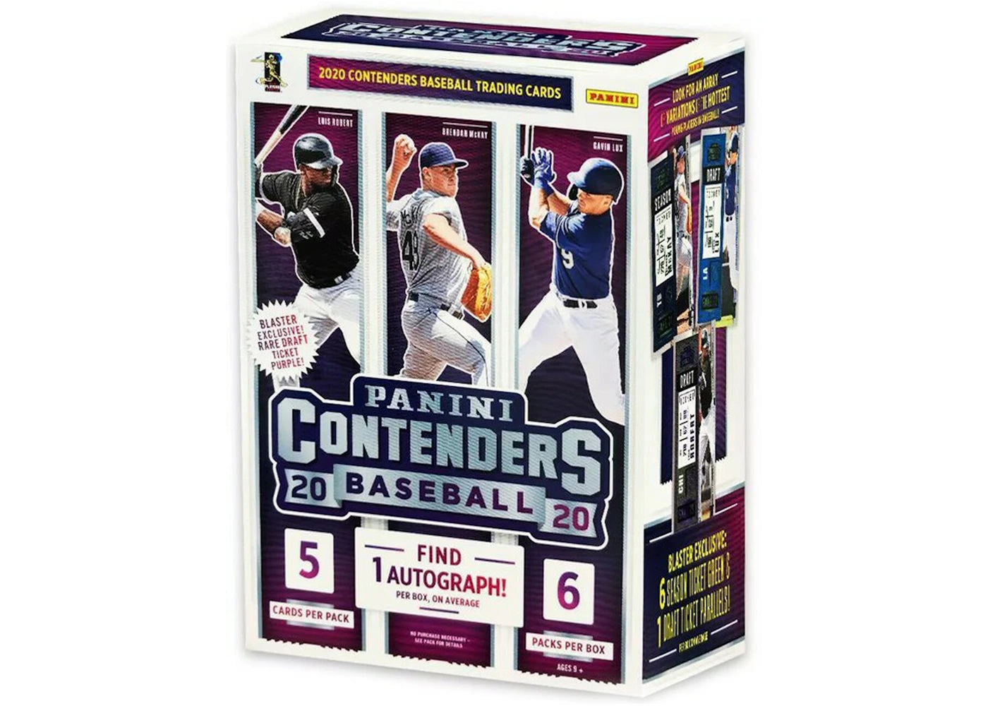 2020 Panini Contenders Baseball Blaster Box