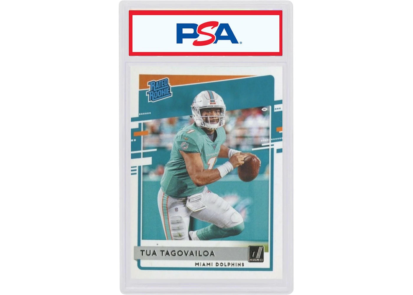 2020 Panini Donruss 302 Tua Tagovailoa (PSA or BGS Graded)
