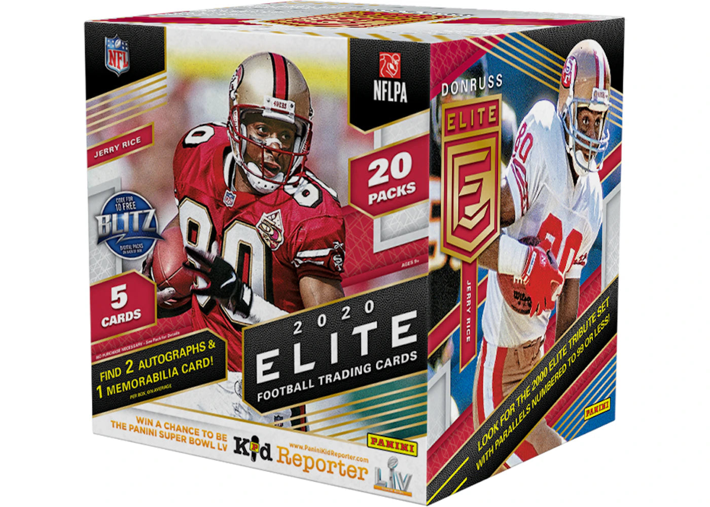 2020 Panini Donruss Elite Football Hobby Box