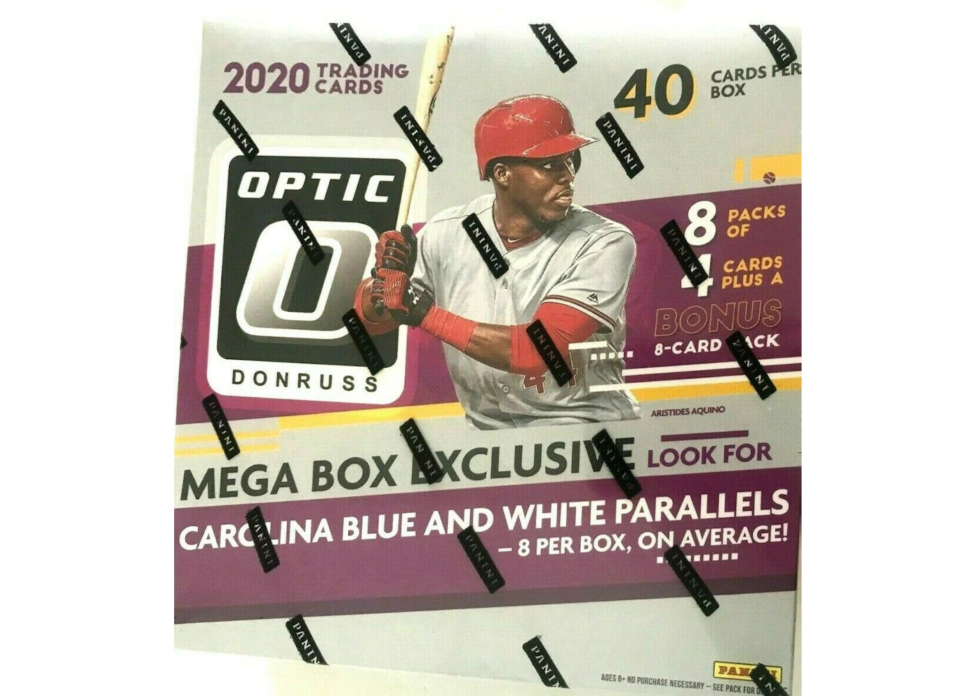2020 Panini Donruss Optic Baseball Mega Bax 40 ct.