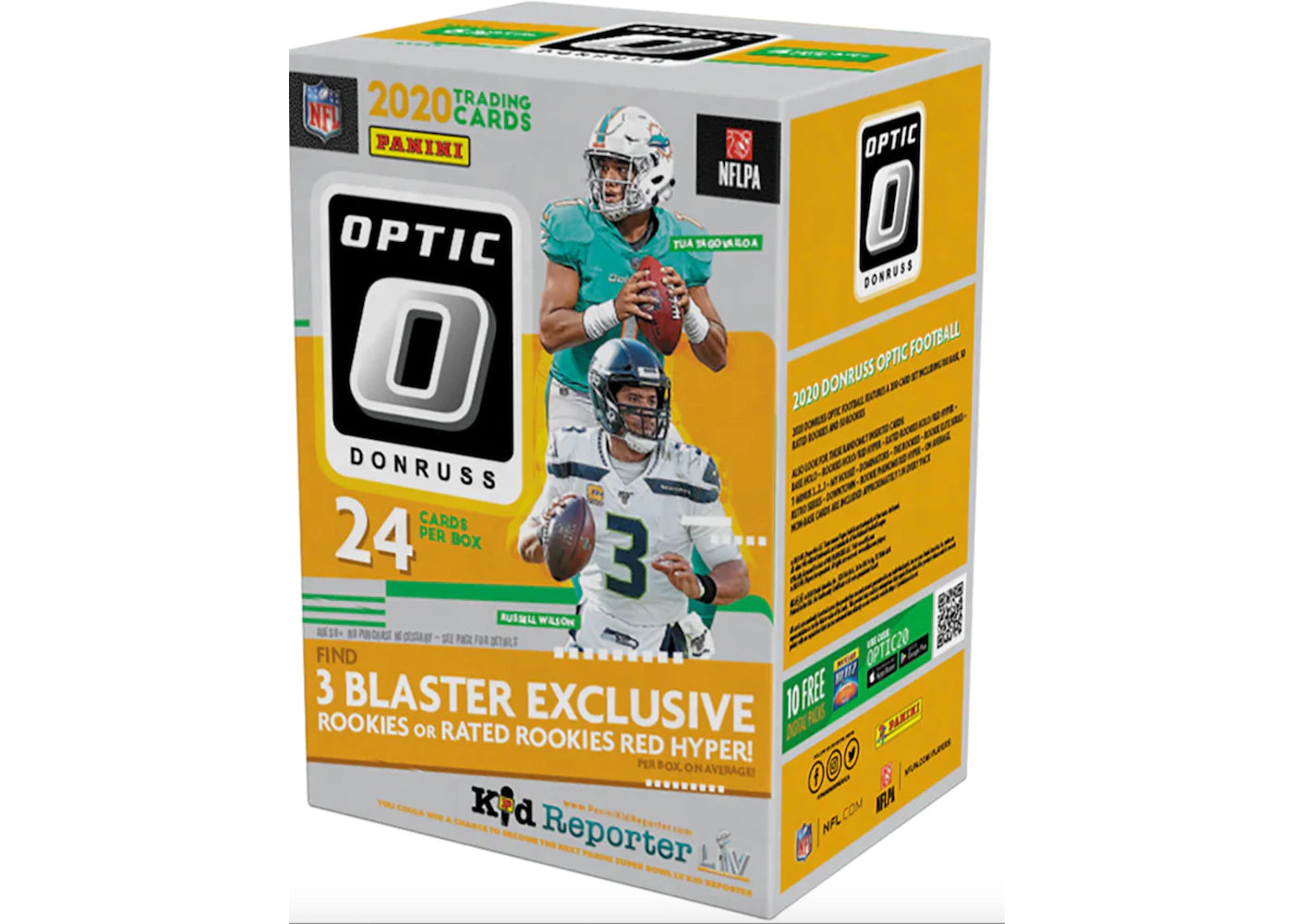 2020 Panini Donruss Optic Football Fanatics Blaster (Red Hyper)