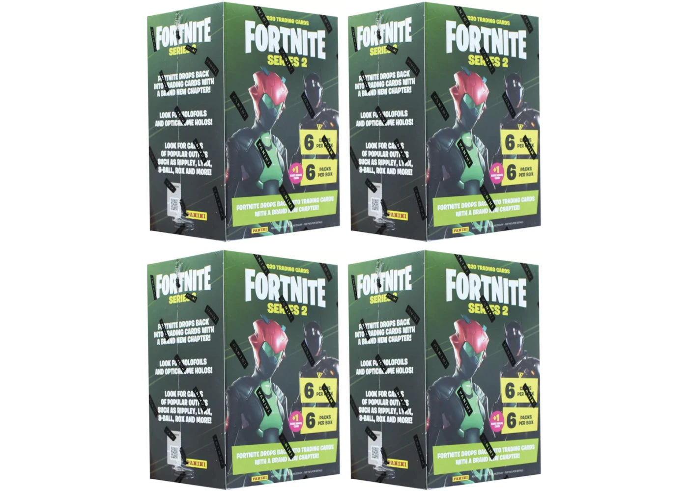 2020 Panini Fortnite Series 2 Blaster Box 4X Lot