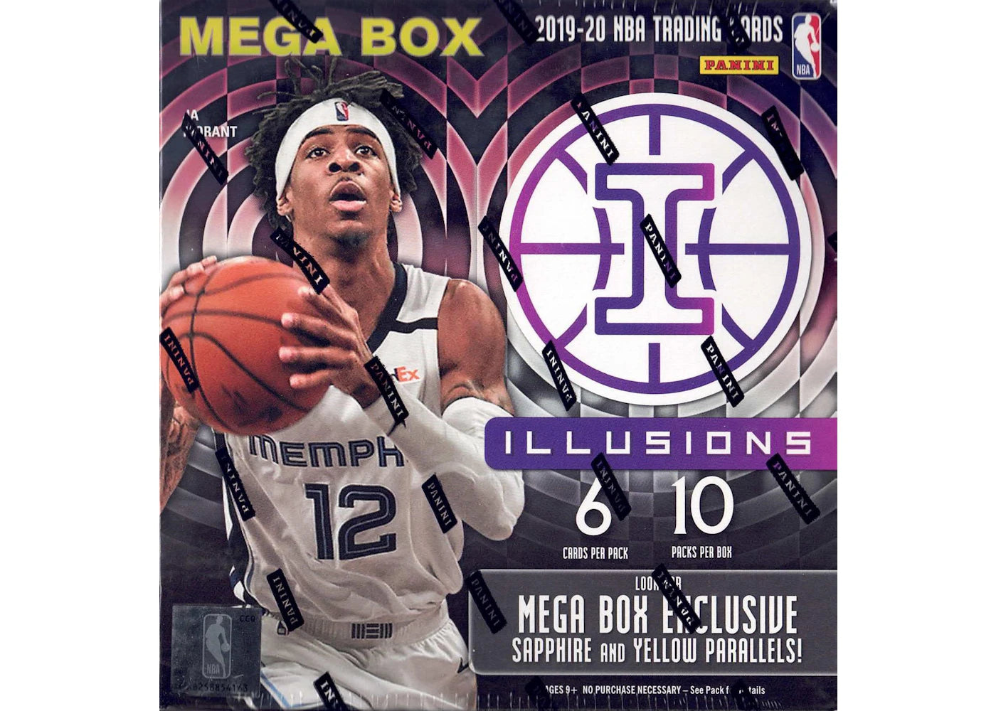 2019-20 Panini Illusions Basketball Mega Box