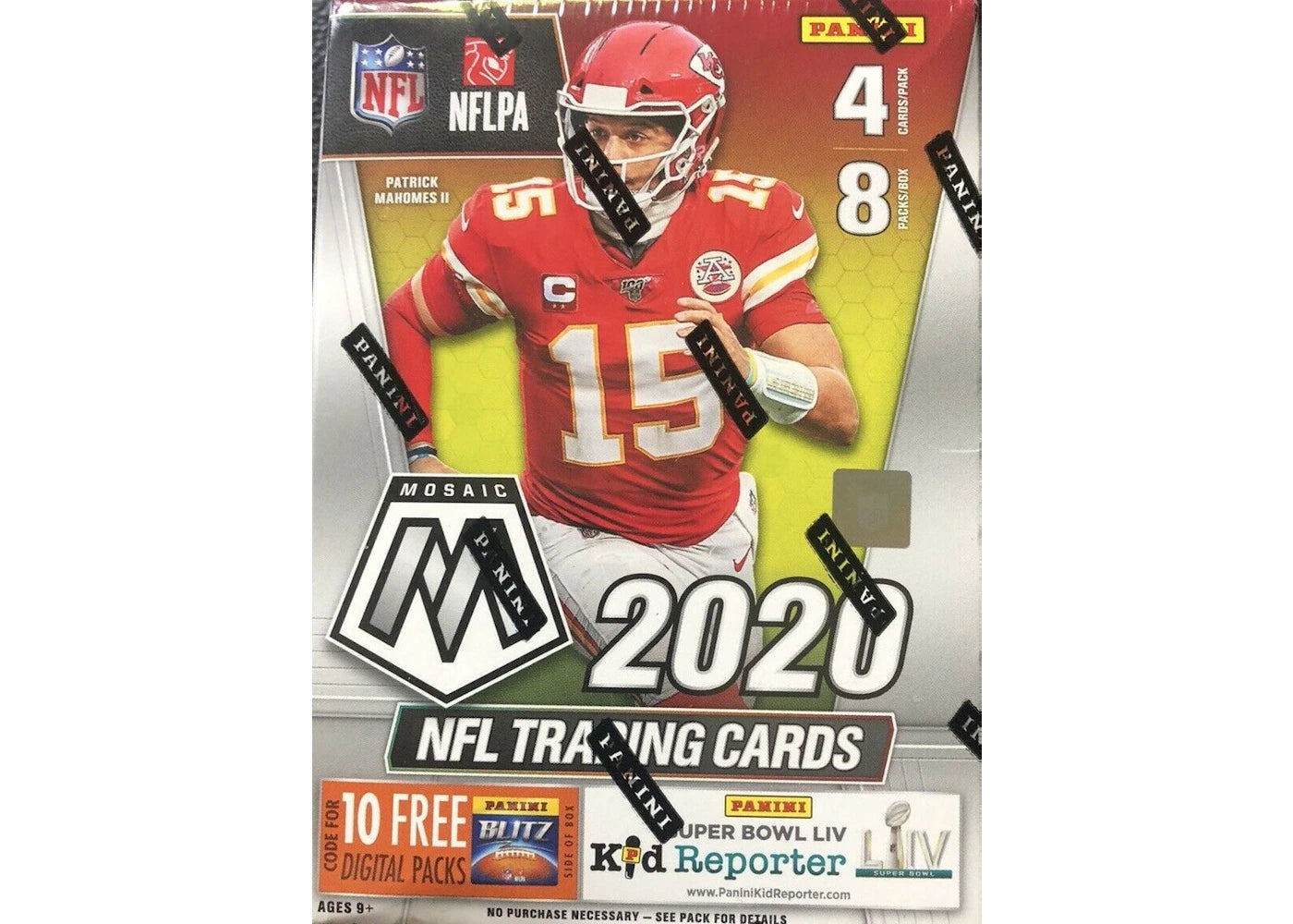 2020 Panini Mosaic Football Blaster Box