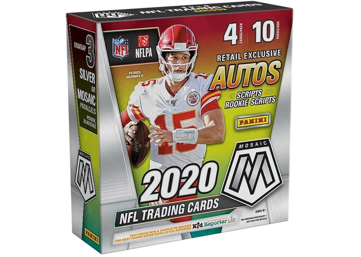 2020 Panini Mosaic Football Fanatics Mega Box
