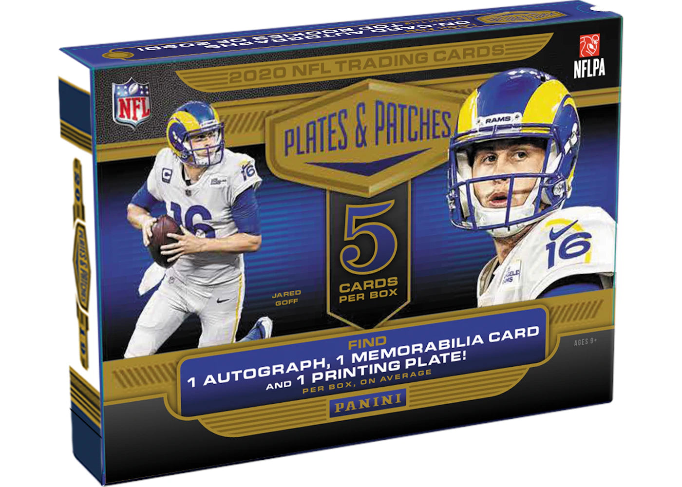 2020 Panini Plates & Patches Football Hobby Box