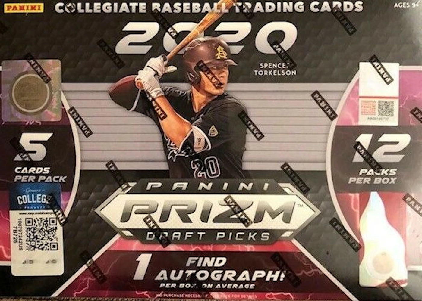 2020 Panini Prizm Draft Picks Baseball Mega Box 60 ct.