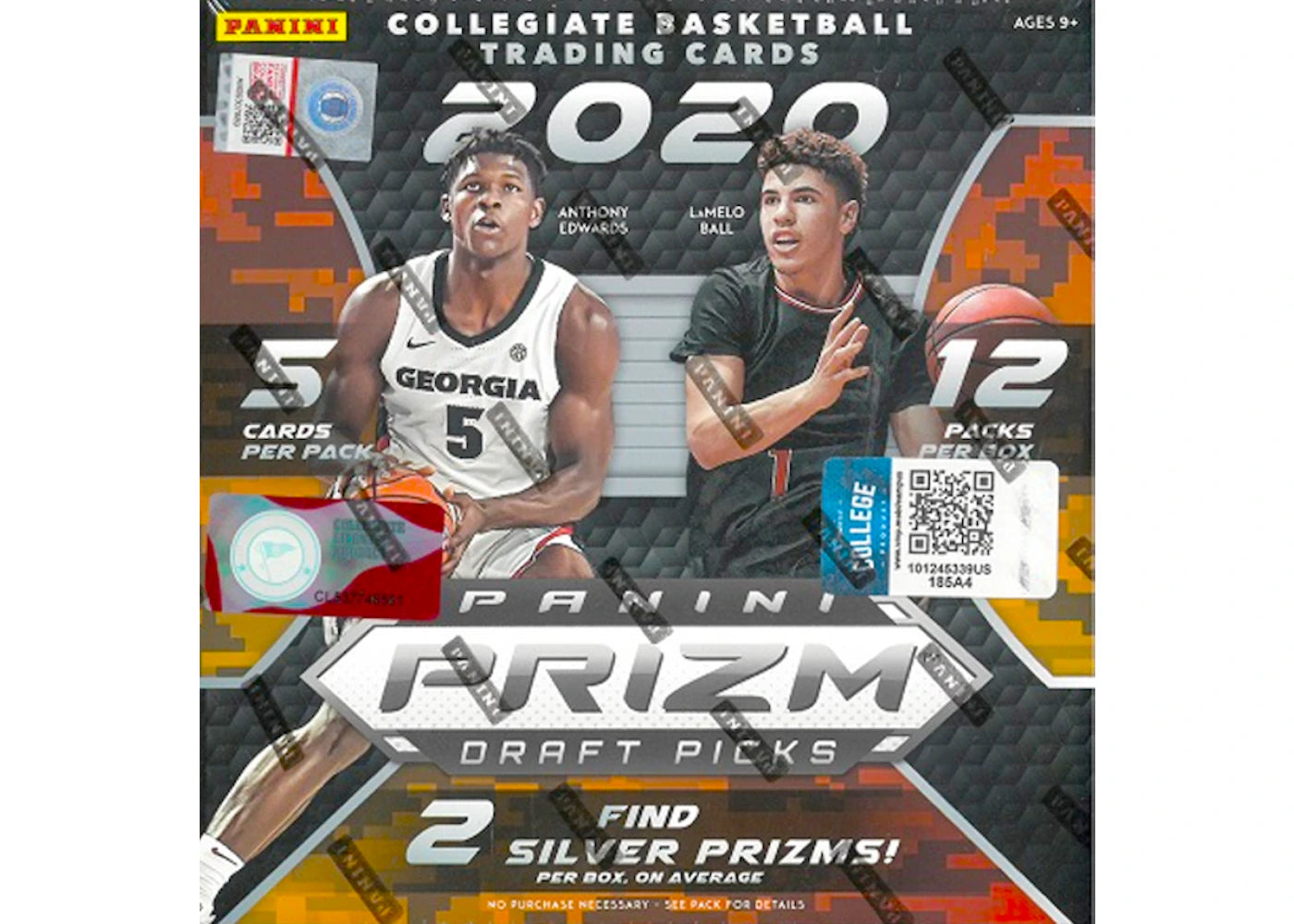 2020 Panini Prizm Draft Picks Basketball Mega Box (Pink Ice Parallels)