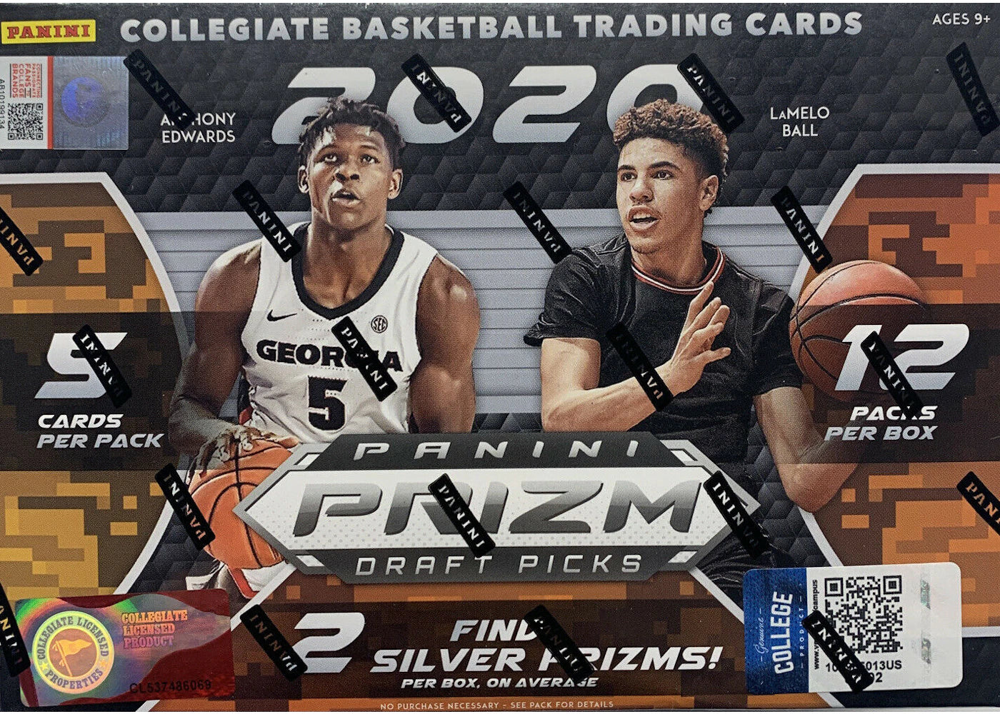 2020 Panini Prizm Draft Picks Basketball Mega Box (Red Ice Parallels)