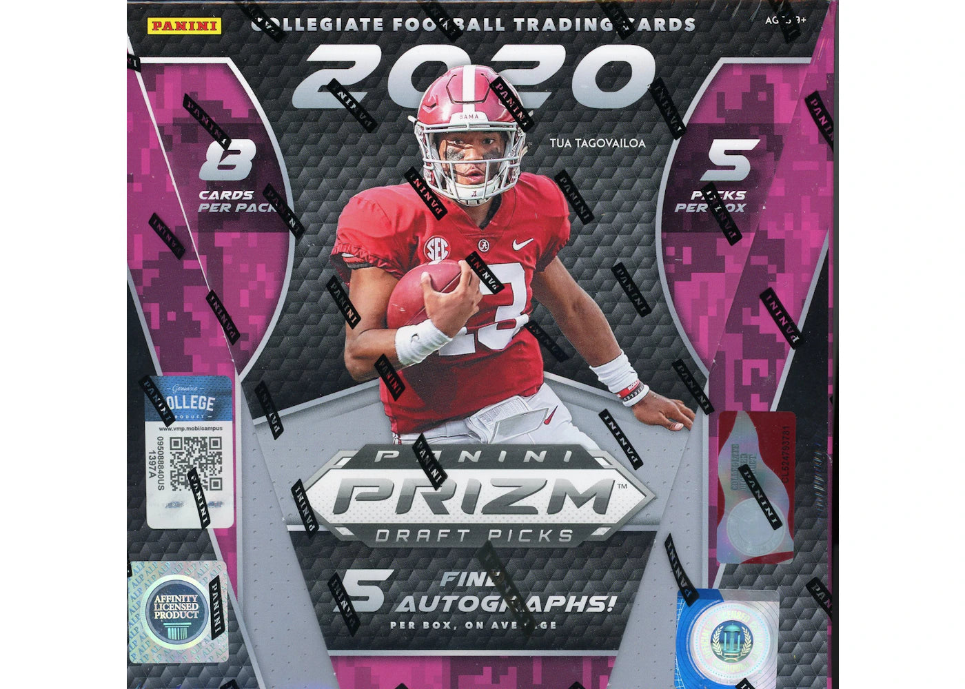 2020 Panini Prizm Draft Picks Football Hobby Box