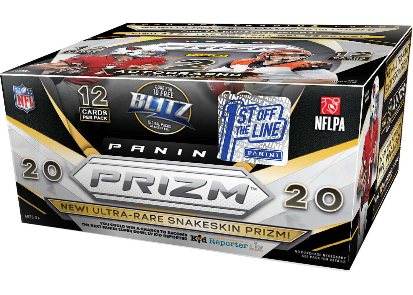 2020 Panini Prizm Football 1st Off The Line Box