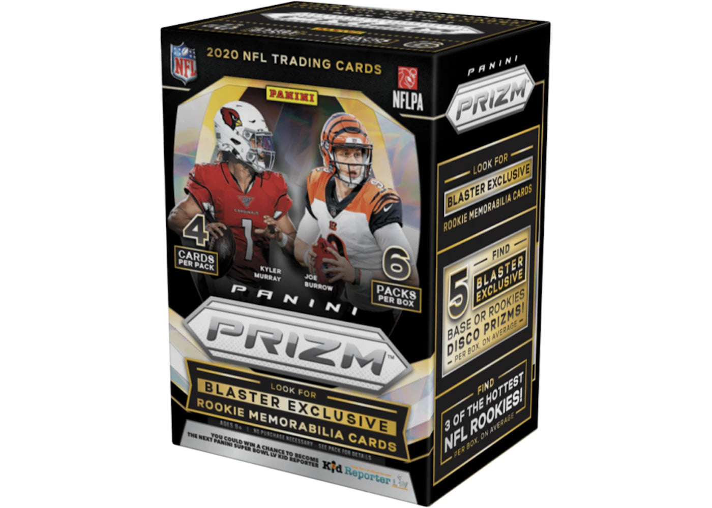 2020 Panini Prizm Football Blaster Box Disco