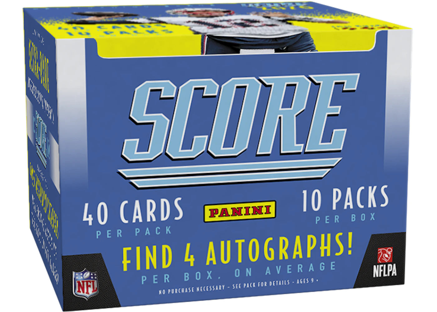 2020 Panini Score Football Hobby Jumbo Box