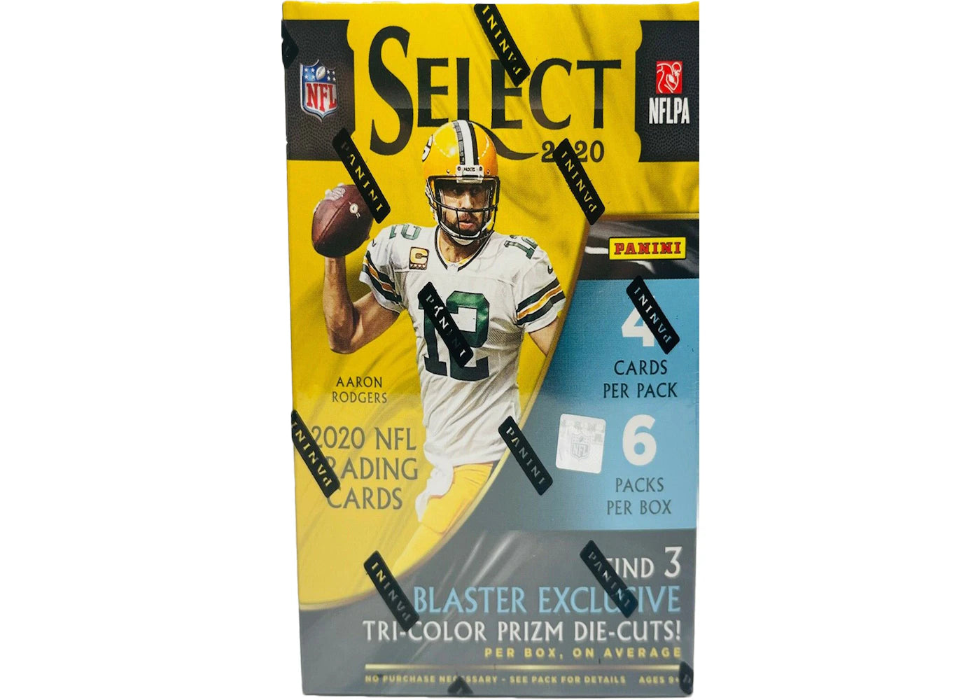 2020 Panini Select Football Blaster Box (Tri-Color Die-Cuts)