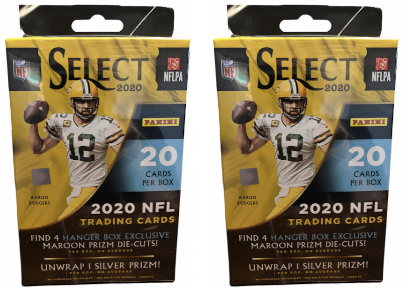2020 Panini Select Football Hanger Box (Maroon Die-Cuts) 2x Lot
