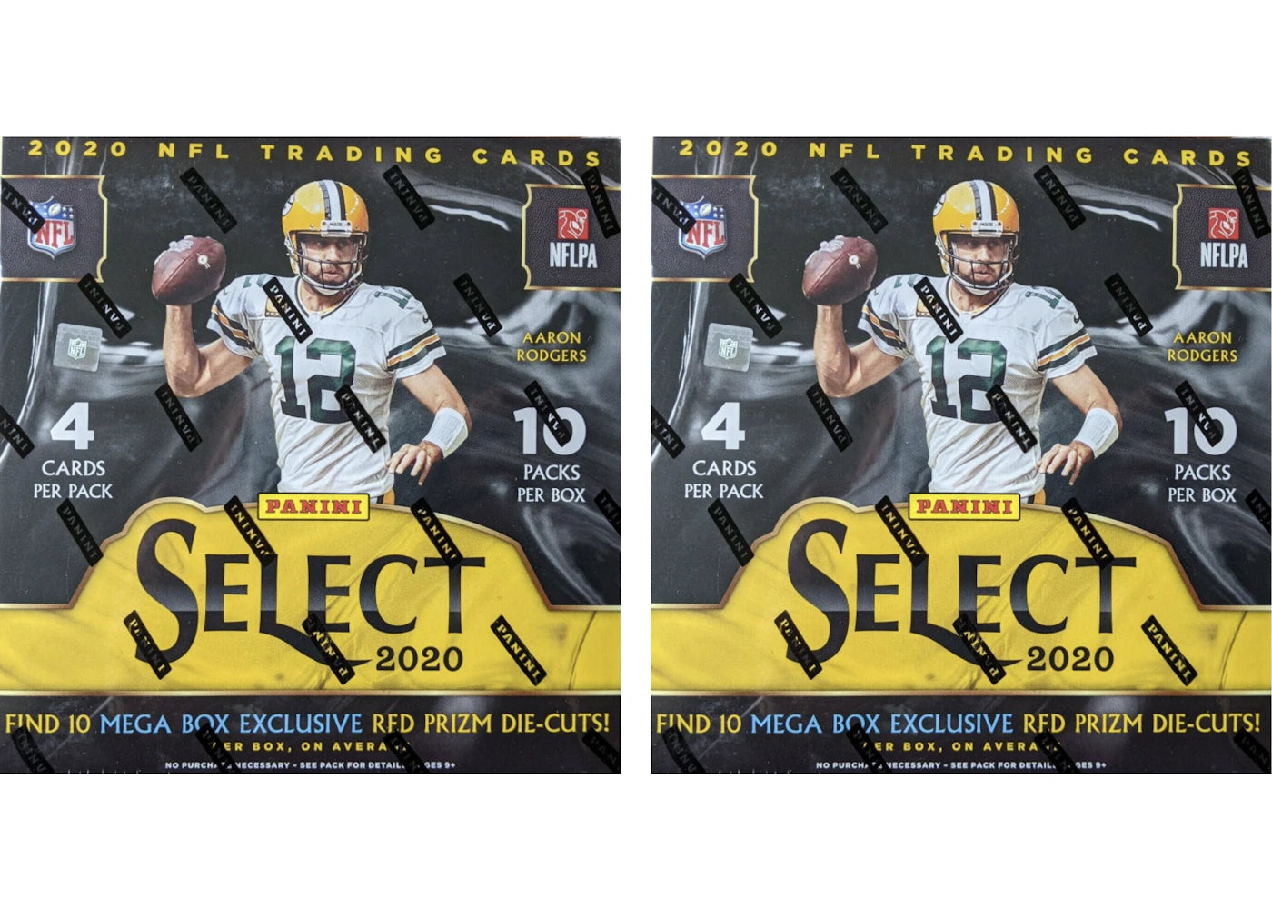 2020 Panini Select Football Mega Box (Red Die Cuts) 2x Lot