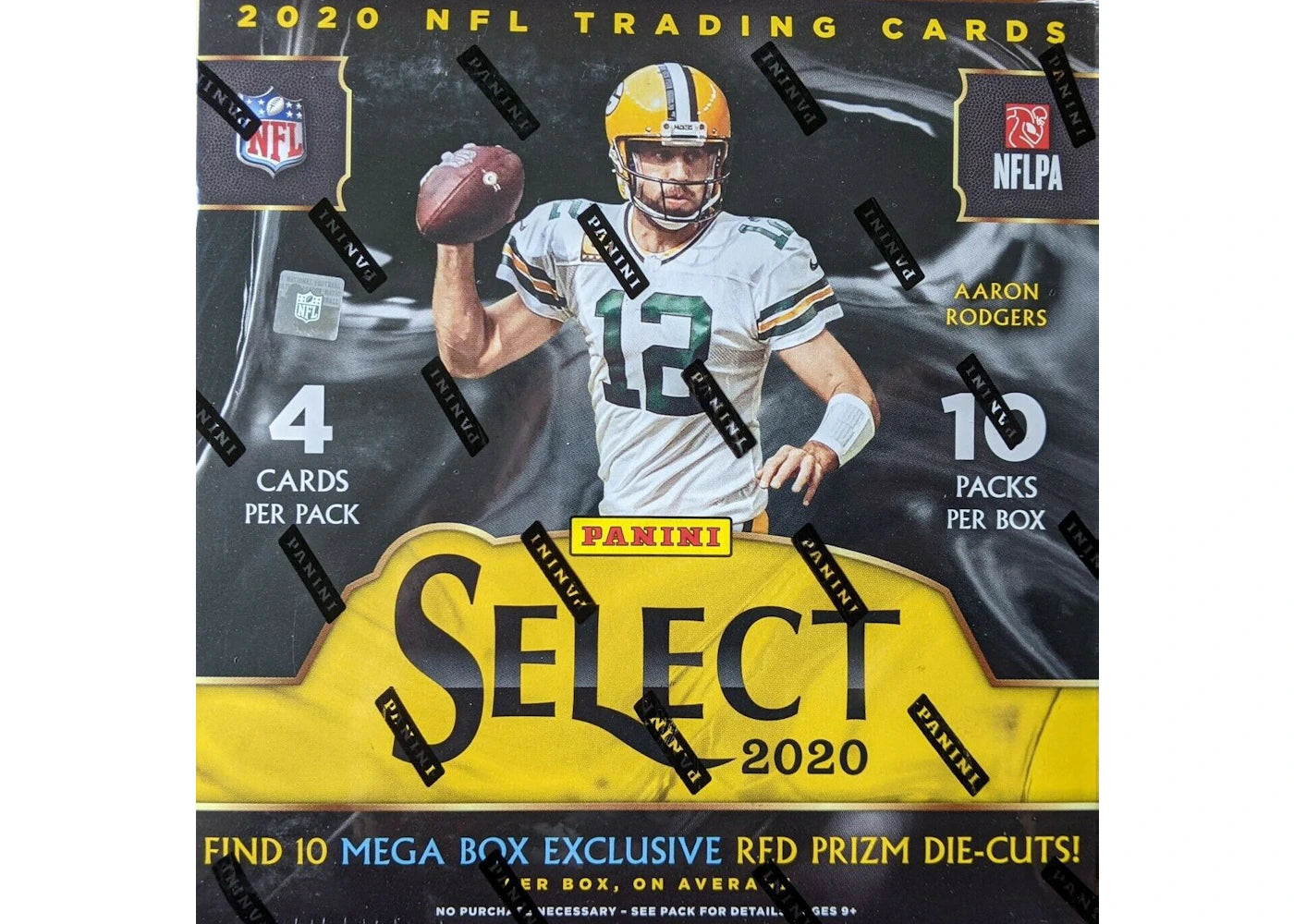 2020 Panini Select Football Mega Box (Red Die Cuts)