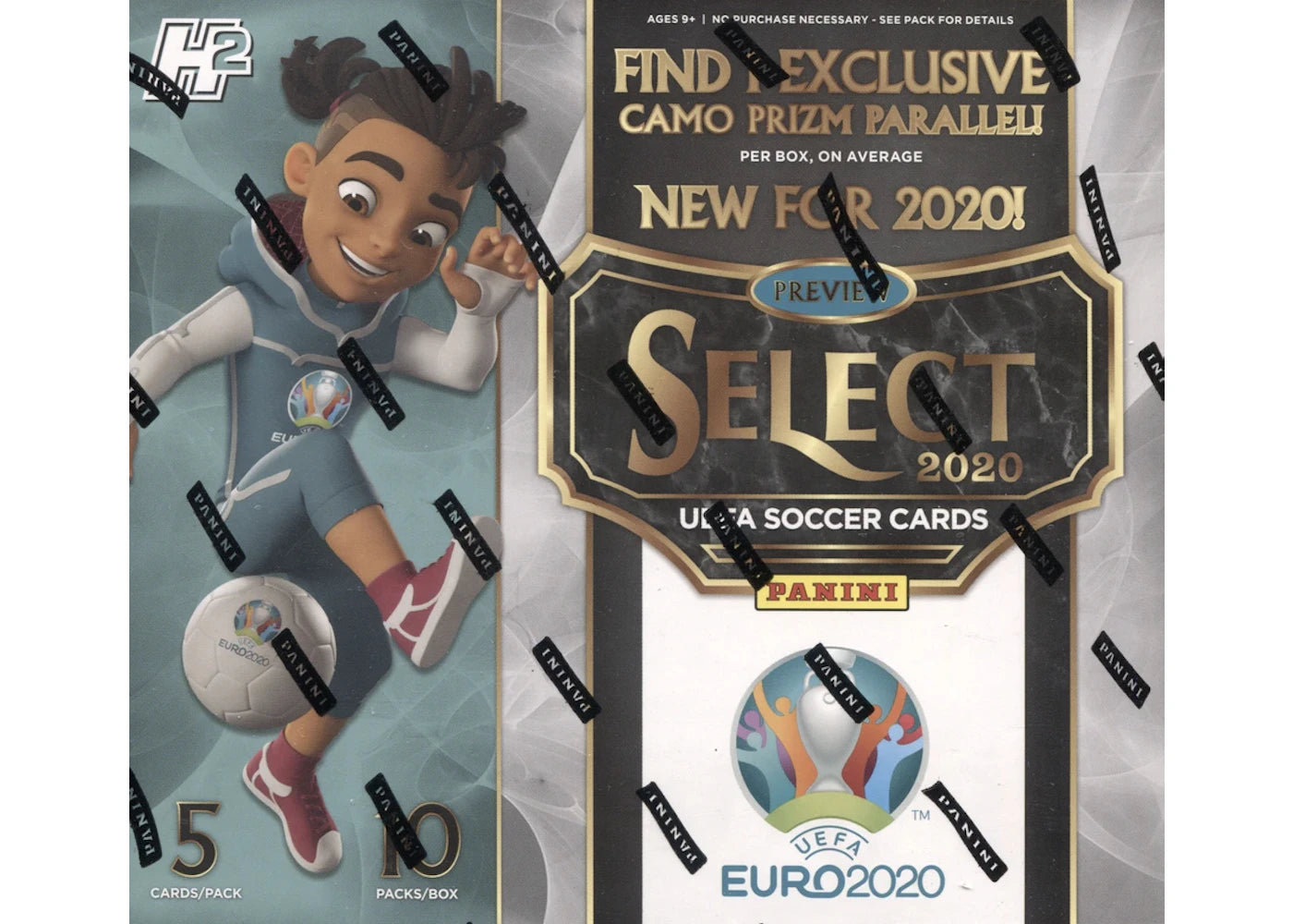 2020 Panini UEFA Euro Select Soccer Hybrid Box