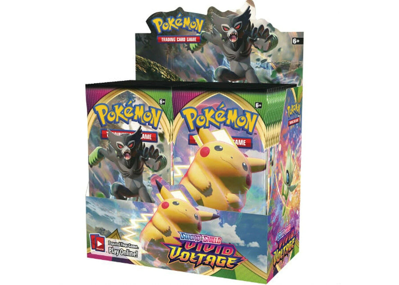 2020 Pokemon TCG Sword & Shield Vivid Voltage Booster Box