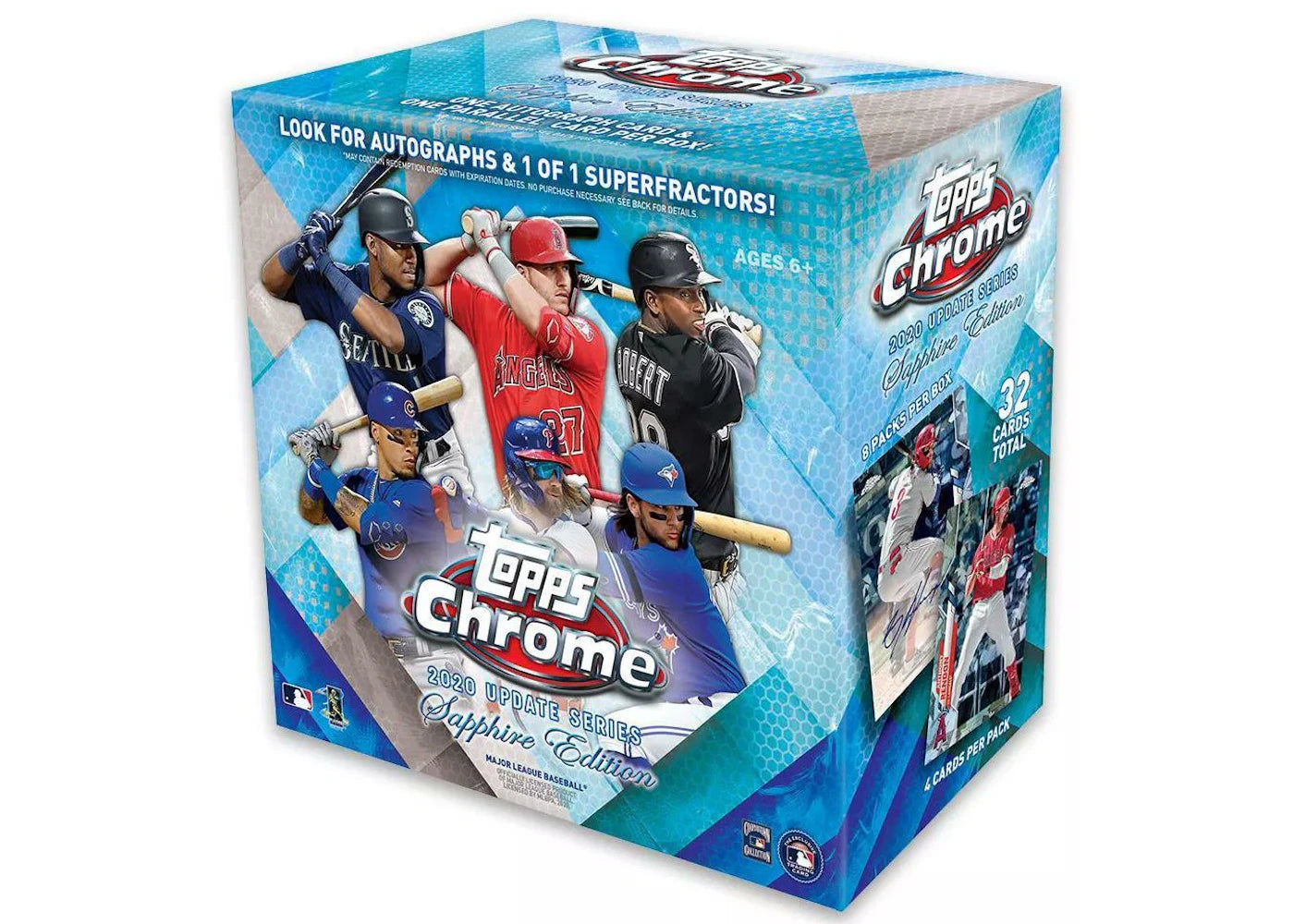 2020 Topps Chrome Update Sapphire Edition Baseball Box