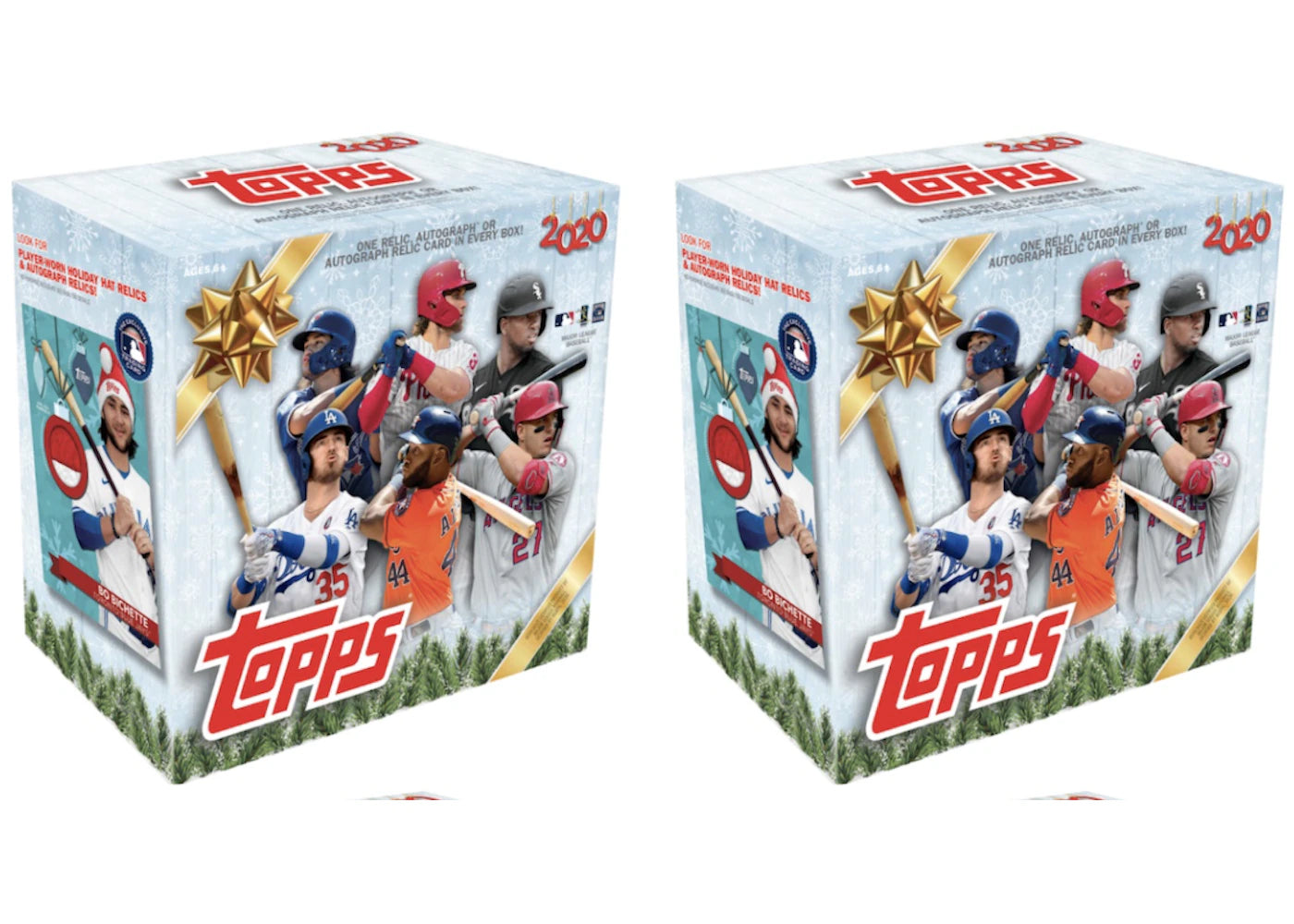 2020 Topps Holiday Baseball Box 2x Lot