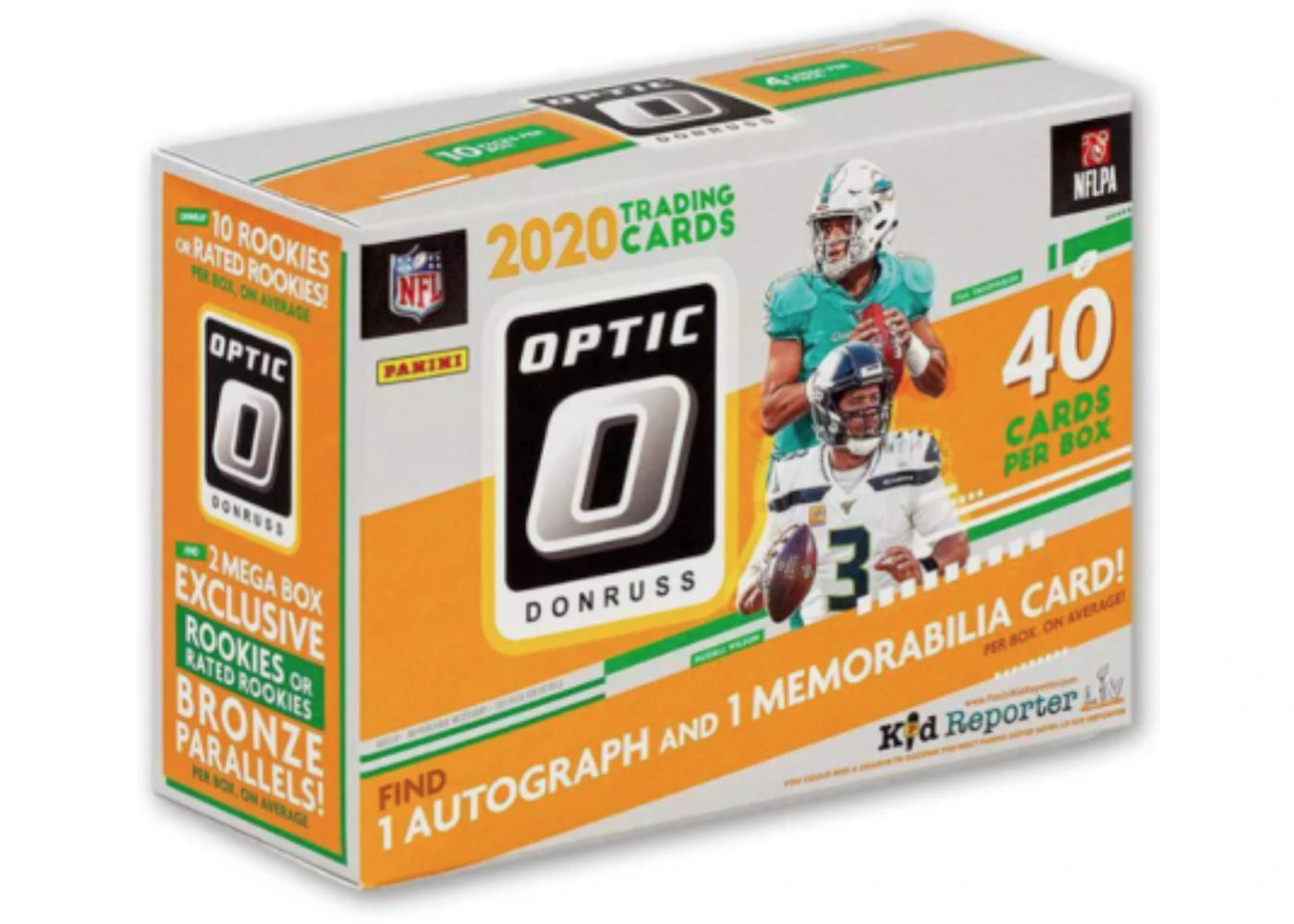 2020 Panini Donruss Optic Football Mega Box (Bronze Parallels)