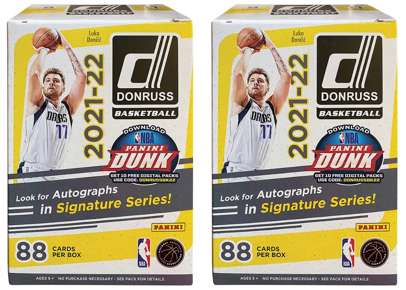 2021-22 Panini Donruss Basketball Blaster Box 2x Lot