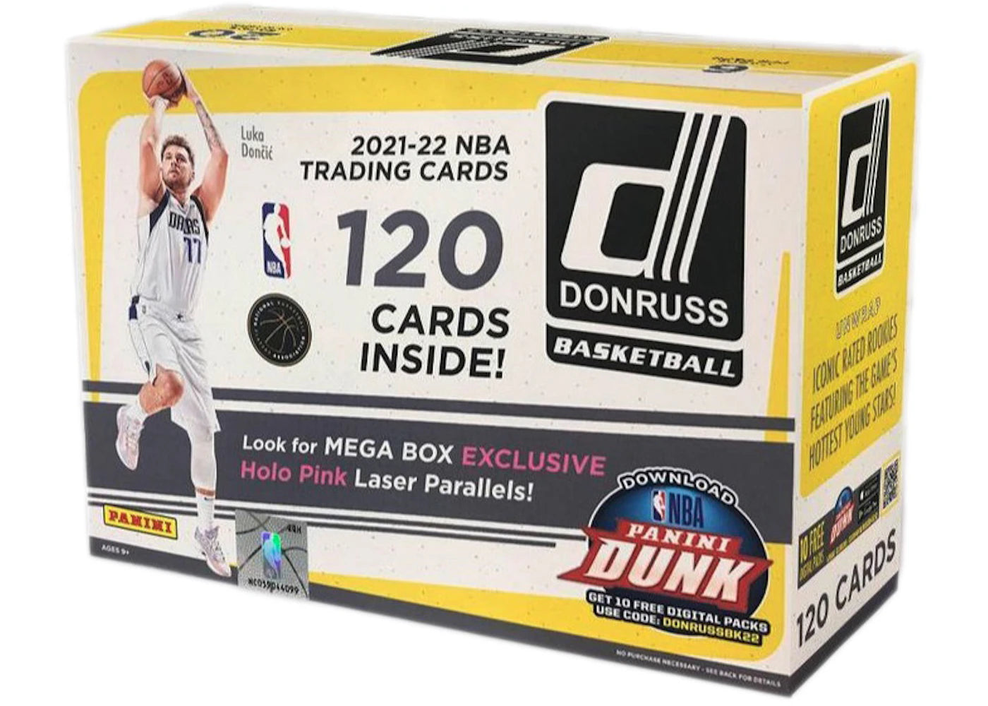 2021-22 Panini Donruss Basketball Mega Box (Holo Pink Laser Parallels)
