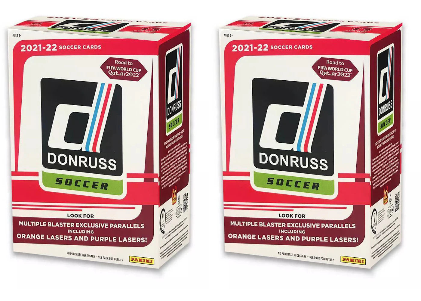 2021-22 Panini Donruss Soccer Blaster Box 2x Lot