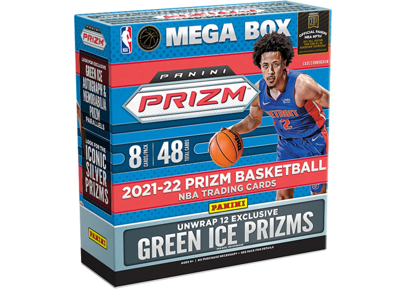 2021-22 Panini Prizm Basketball Fanatics Exclusive Mega Box (Green Ice Prizms)