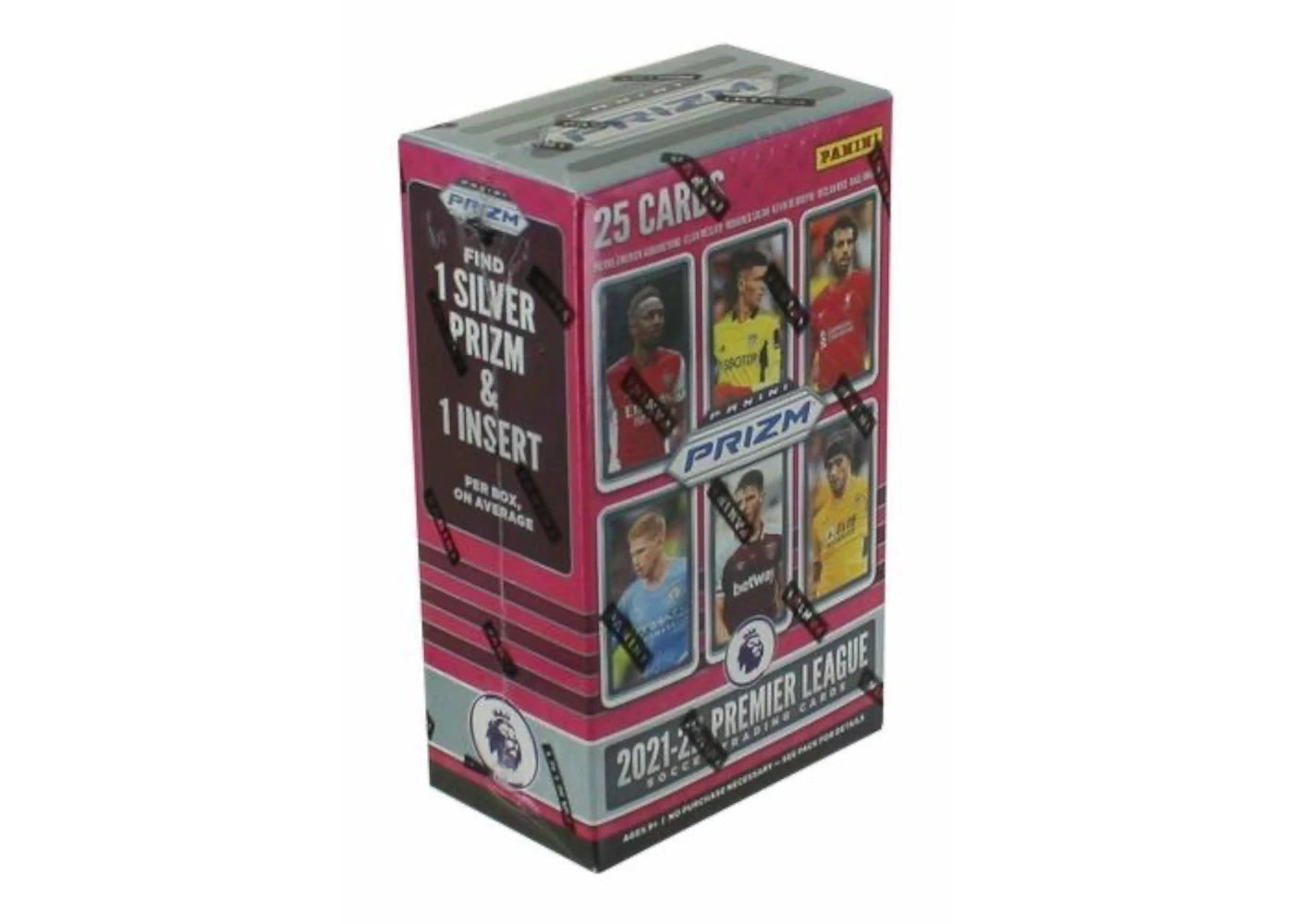 2021-22 Panini Prizm EPL Soccer Cereal Box