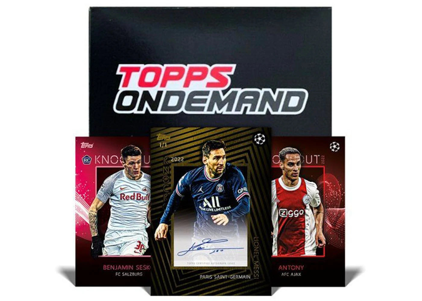 2021-22 Topps Knockout Champions League Soccer Box