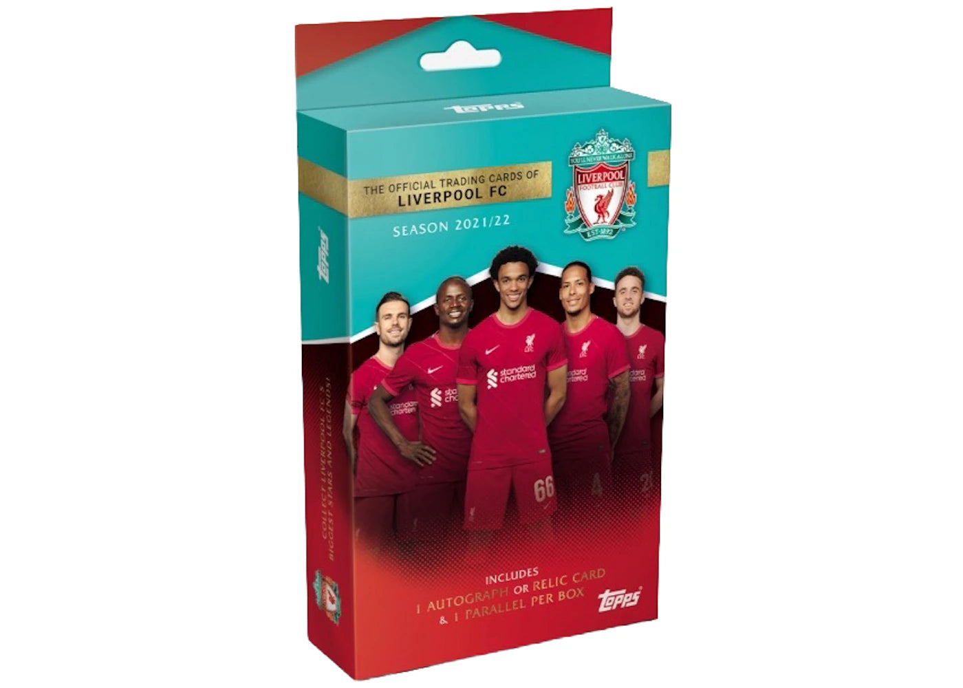 2021/22 Topps Liverpool FC Box